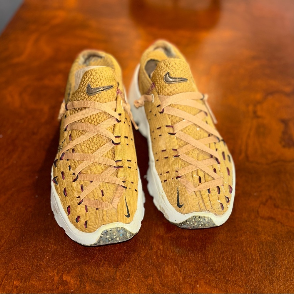 Nike Beige and Black Athletic Shoes